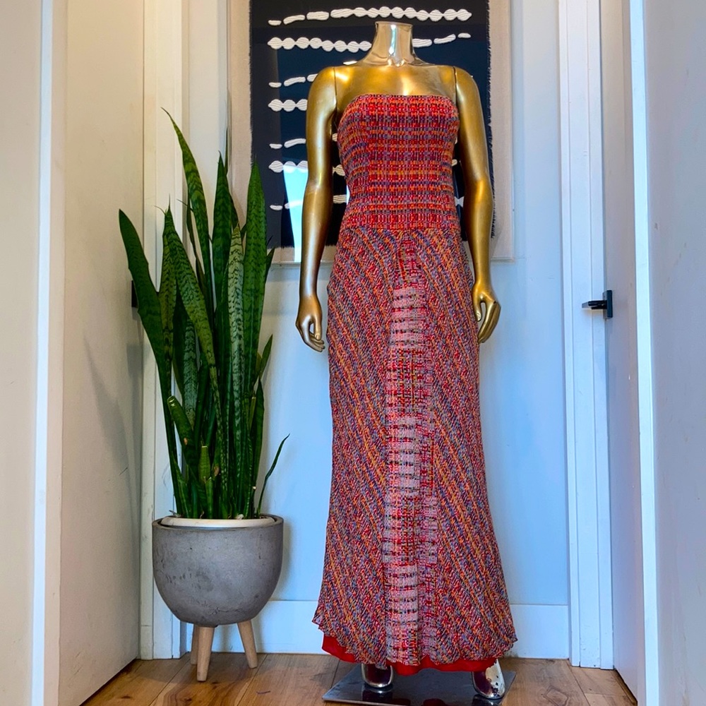 David Meister 100% Silk Dress